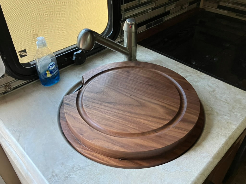 Custom Cutting Board for RV Sinks